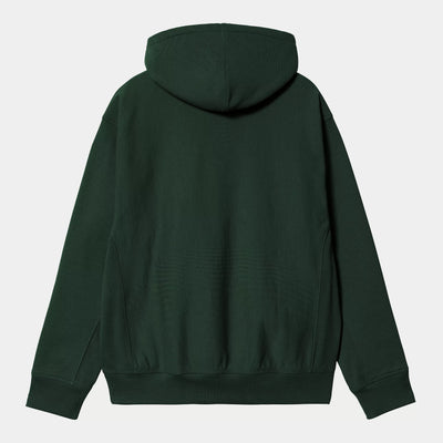 Sweat à capuche American - Vert